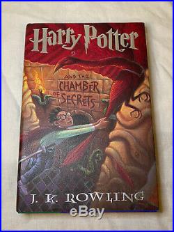Harry Potter Hard Cover Boxed Set Books 1-7 Trunk Box 10/16/07 Original