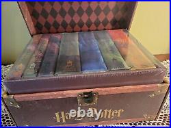 Harry Potter Hard Cover Boxed Set Books #1-7 in Treasure Box Case BRAND NEW GIFT
