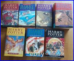 Harry Potter Hardback Bloomsbury Its Magic Boxed Set books 1-7 First Edition 1st