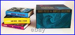 Harry Potter Hardback Box Set by J. K. Rowling (English) Hardcover Book