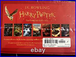 Harry Potter Hardback Boxed Set The Complete Collection by J. K. Rowling NEW