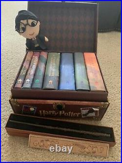 Harry Potter Hardcover Books Box Set Limited Edition Collectible Trunk-Like Case