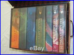 Harry Potter Hardcover Box Set in Trunk Volume 1-7 BRAND NEW SEALED