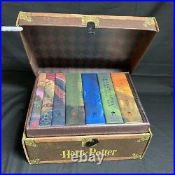 Harry Potter Hardcover Box Set in Trunk Volume 1 To 7 New Sealed Books In Trunk