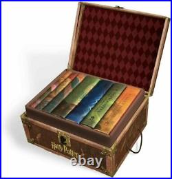 Harry Potter Hardcover Boxed Set Books 1-7 with Collectible Decorative Trunk