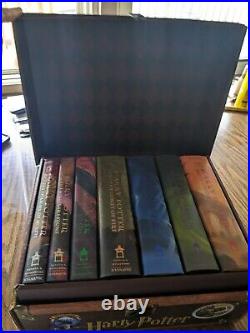 Harry Potter Hardcover Boxed Set Books 1-7 with Collectible Decorative Trunk