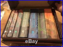 Harry Potter Hardcover Complete Box Set in Trunk Volume 1-7 Books & Beedle Bard