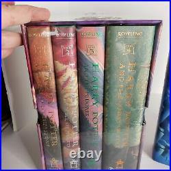 Harry Potter Hardcover Limited Edition Box Set Books 1-5 New Sealed