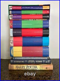Harry Potter Hardcover Lot Complete Set 7 Bloomsbury Raincoast BOX +3 EXTRAS