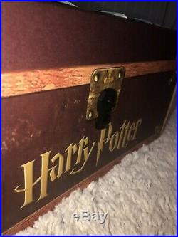 Harry Potter Hardcover Volume 1-7 Box Set in Trunk by J. K. Rowling! FREE SHIP