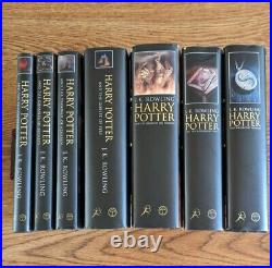 Harry Potter Hardcover complete box set. UK adult edition. SEE DESCRIPTION