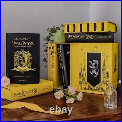 Harry Potter Hufflepuff House Editions Hardback Box Set Hardcover