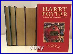 Harry Potter JK Rowling 7 Volume Bloomsbury UK Deluxe Edition Box Set