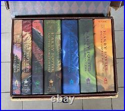 Harry Potter Limited Edition Boxed Set Hardcover Books 1-7 in Trunk/Chest