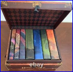 Harry Potter Limited Edition Boxed Set Hardcover Books 1-7 in Trunk/Chest NEW