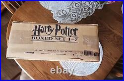 Harry Potter Limited Edition Chest Boxed Set Hardcover Books 1-7 Original Box