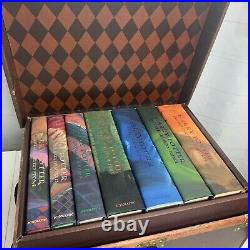 Harry Potter NEW Hardcover Books 1-7 Boxed Set Treasure Trunk Factory Sealed