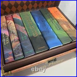 Harry Potter NEW Hardcover Books 1-7 Boxed Set Treasure Trunk Factory Sealed