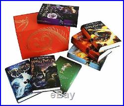 Harry Potter Official UK Collectable Box Set Childrens Edition ALL 7 Hardcover