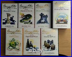 Harry Potter Signature Edition Hardback Box Set All 1st Prints Books VGC