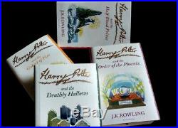 Harry Potter Signature Edition J. K. Rowling Hardback Boxed Set good condition