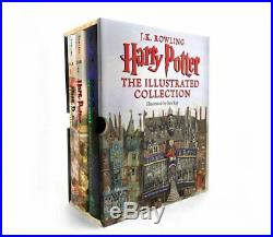 Harry Potter The Illustrated Collection (Books 1-3 Boxed Set) Hardcover Il