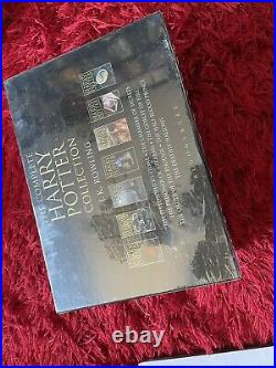 Harry Potter UK 1st Edition Adult Hardcover Box Set 7 Books Sealed JK Rowling
