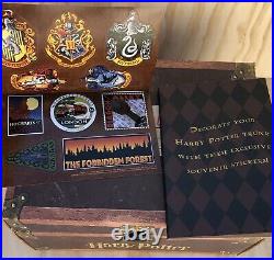 Harry Potter Volume 1-7 Hardcover Box Set Chest with Rare Stickers J. K. Rowling