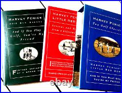 Harvey Penick Two Golf Classics Hardcover 1992-93 Box Set Auto-pen SIGNED Copy