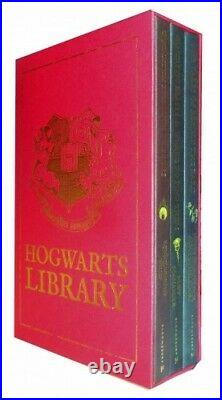 Hogwarts Library Box Set New Quidditch Fantastic Bard New HC Sealed RARE