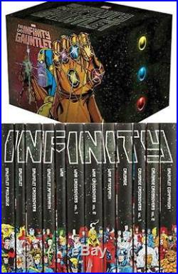 INFINITY GAUNTLET SLIPCASE HARDCOVER BOX SET (12 x Hardcovers 4960 Pages)