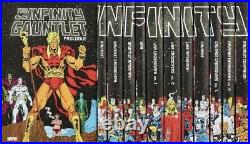 Infinity Gauntlet Box Set Slipcase Hardcover Marvel Comics SEALED AND BRAND NEW