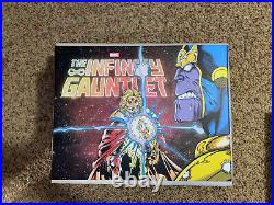 Infinity Gauntlet Box Set Slipcase Hardcover Thanos War New SEALED Marvel