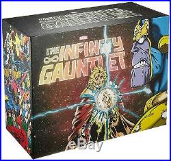 Infinity Gauntlet Hard Cover Slipcase Box Set 2018 NEW IN BOX MASSIVE COLLECTION