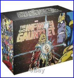 Infinity Gauntlet Hard Cover Slipcase Box Set 2018 NEW IN BOX MASSIVE COLLECTION