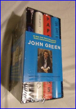 JOHN GREEN Deluxe Box Set of 4 Books 2 Special Signed Editions