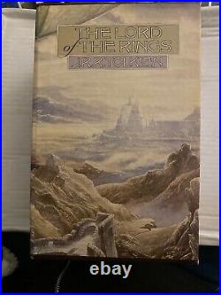 JRR Tolkien LORD OF THE RINGS Box Set Allan Lee