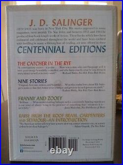 J. D. Salinger Box Set 4 Hardcover The Catcher in the Rye! FACTORY SEALED RARE
