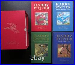 J. K. Rowling, Harry Potter Deluxe Edition Box Set, First Four Books Collector's