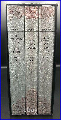 J R R Tolkien Lord Of The Rings Silver Anniversary Edition BOX Set VERY NICE