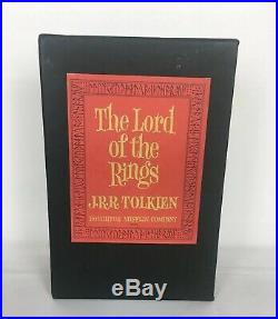 J. R. R. Tolkien Lord of the Rings 1965 Box set with maps