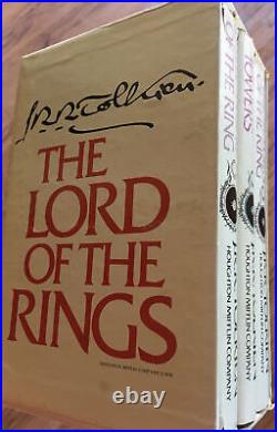 J. R. R. Tolkien The Lord Of The Rings Trilogy Box Set 1965-2nd. Edition Hardcover