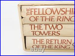 J. R. R. Tolkien The Lord Of The Rings Trilogy Box Set 1978, 2nd Ed, Revised, Rare