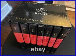 J. R. R. Tolkien The Lord of the Rings Millenium Edition in 7 Volume Box Set