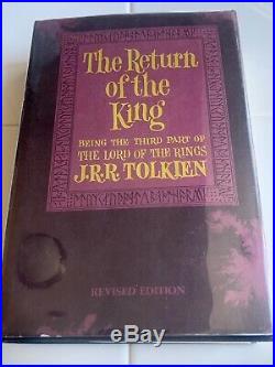 J. R. R. Tolkien's'THE LORD OF THE RINGS' Hardcover Box Set 1965 2nd Edition