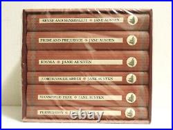 Jane Austen 6-Book Box Set Emma, Pride and Prejudice, Sense and Se NEW SEALED