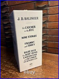 Jd Salinger Boxed Set 4 Hc/dj Books Catcher, Franny, And Others. 2010 New Sealed