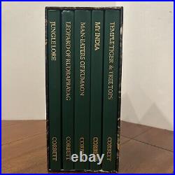 Jim Corbett 5 Vol Box Set Safari Press 1991 1st Ed 2nd Printing VERY GOOD RARE