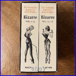John Willie's Bizarre The Complete Reprint 2 Volumes Hardcover 1995 Taschen