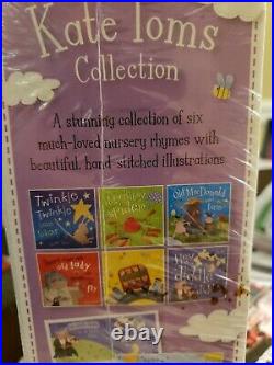 Kate Toms Collection 6 Nursery Rhymes Box Set Twinkle Twinkle, Itsy Bitsy Spider
